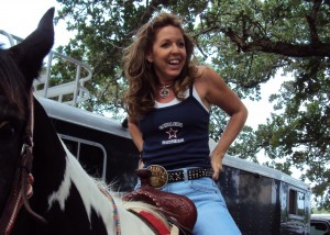 Always a cowgirl: A girl's first love is her horse; he will never disappoint her or break her heart.